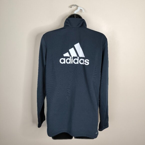 Adidas Aeroready Athletic Unisex Slim Zipped Track Suit Jacket HK4467 S/M - Picture 3 of 8